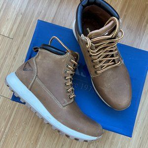 clearance sale! Real LEATHER boots Docksteps, size US 7, EU 40, men